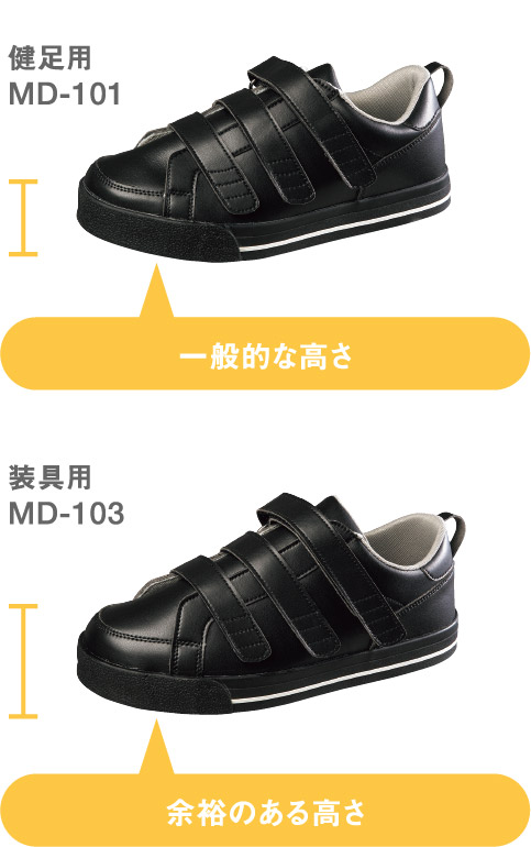 一般的な高さ|余裕のある高さ